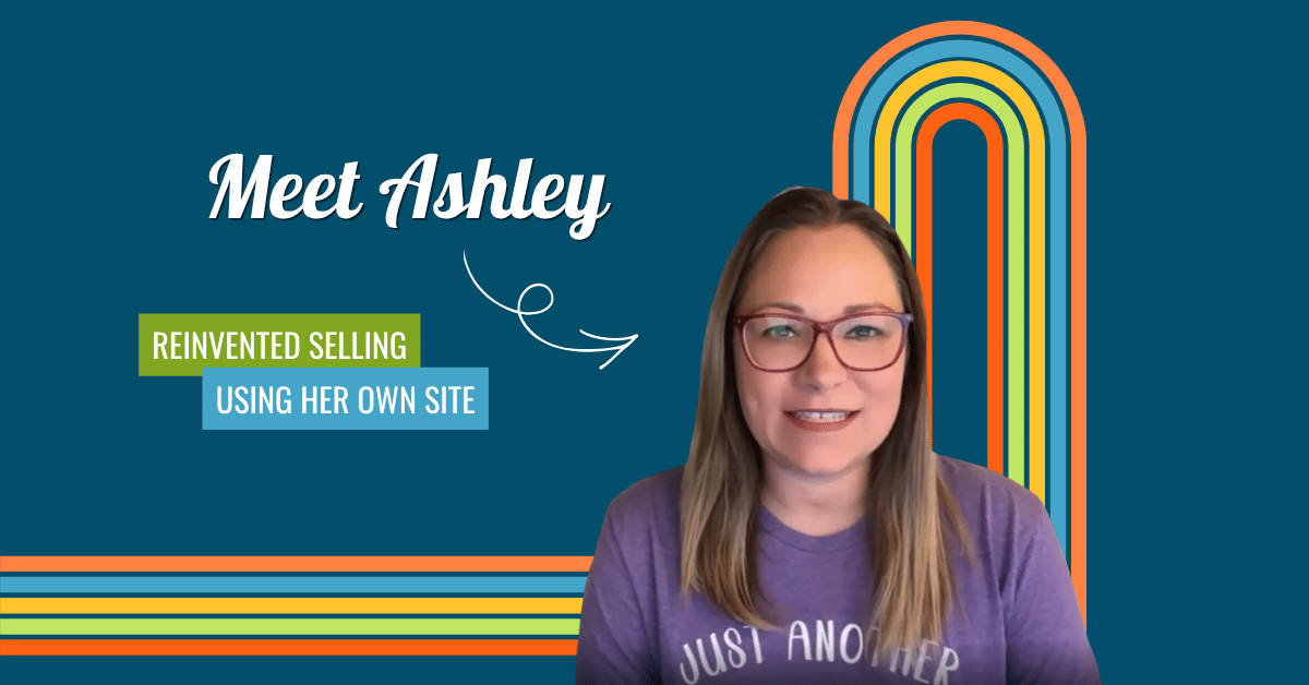 The party model, reinvented on her own site.